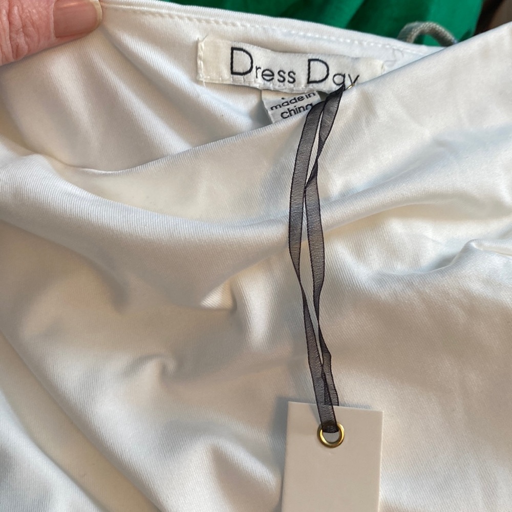 Dress day bought from “Saved by the dress” one shoulder dress